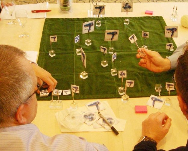 a-beginn-der-aufstellung-mit-personen